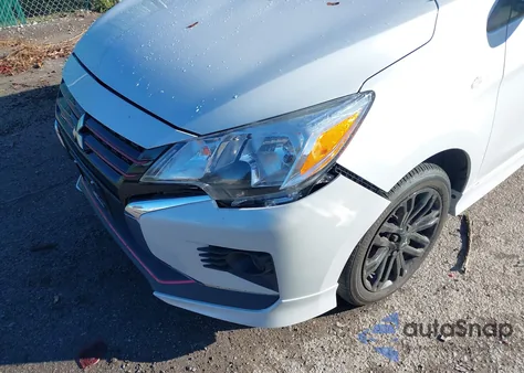 2024 Mitsubishi Mirage G4 Black Edition из США, поврежденный, VIN ML32FUFJ6RHF20187